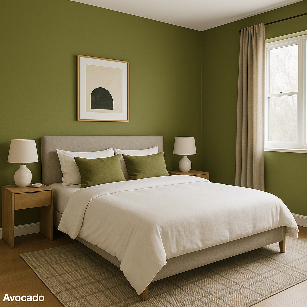 Benjamin Moore Avocado 2145-10: A Bold and Lush Green.