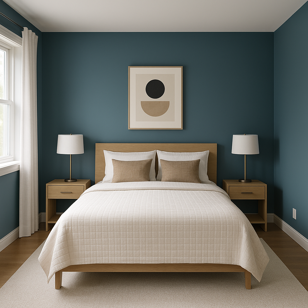 Benjamin Moore Azurite (CW-670): A Sophisticated and Timeless Blue.