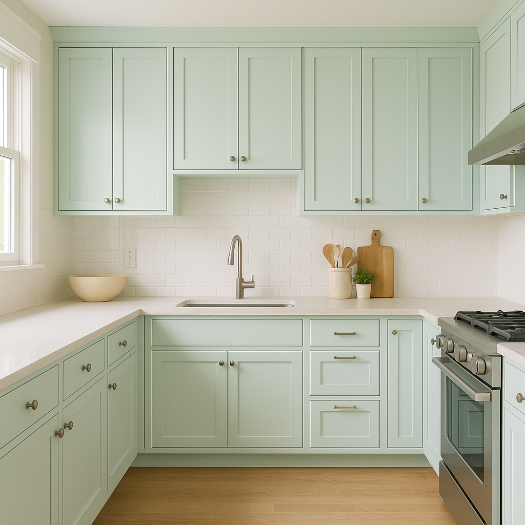 Benjamin Moore Baby (2047-70): A Soft and Cheerful Shade of Blue.
