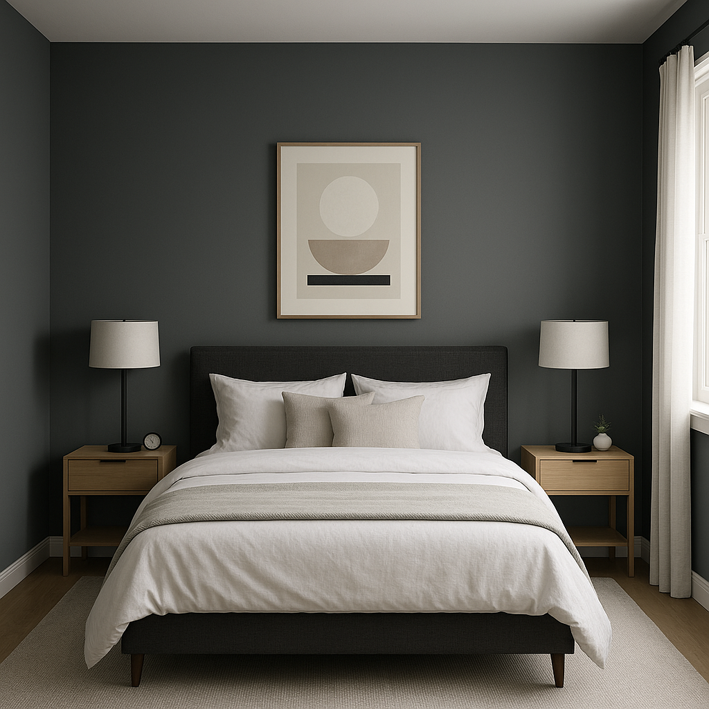 Benjamin Moore Baby (2119-30): A Bold and Sultry Statement.