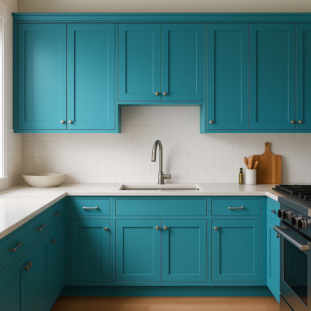 Benjamin Moore Bahaman (2055-40): A Vibrant Caribbean-Inspired Teal.