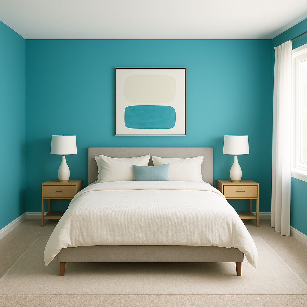 Benjamin Moore Bahaman (2055-40): A Vibrant Caribbean-Inspired Teal.