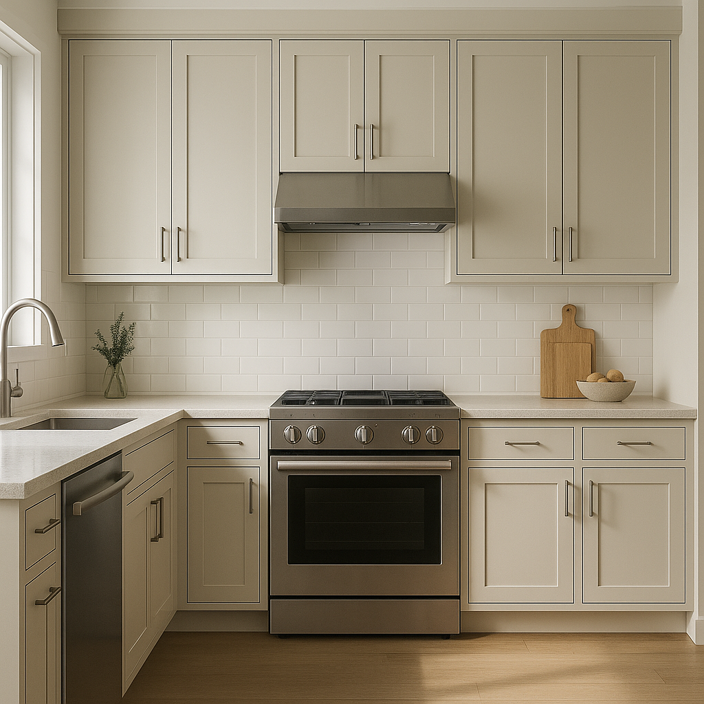 Benjamin Moore Balboa Mist (1549): A Timeless Neutral with Warm Undertones.