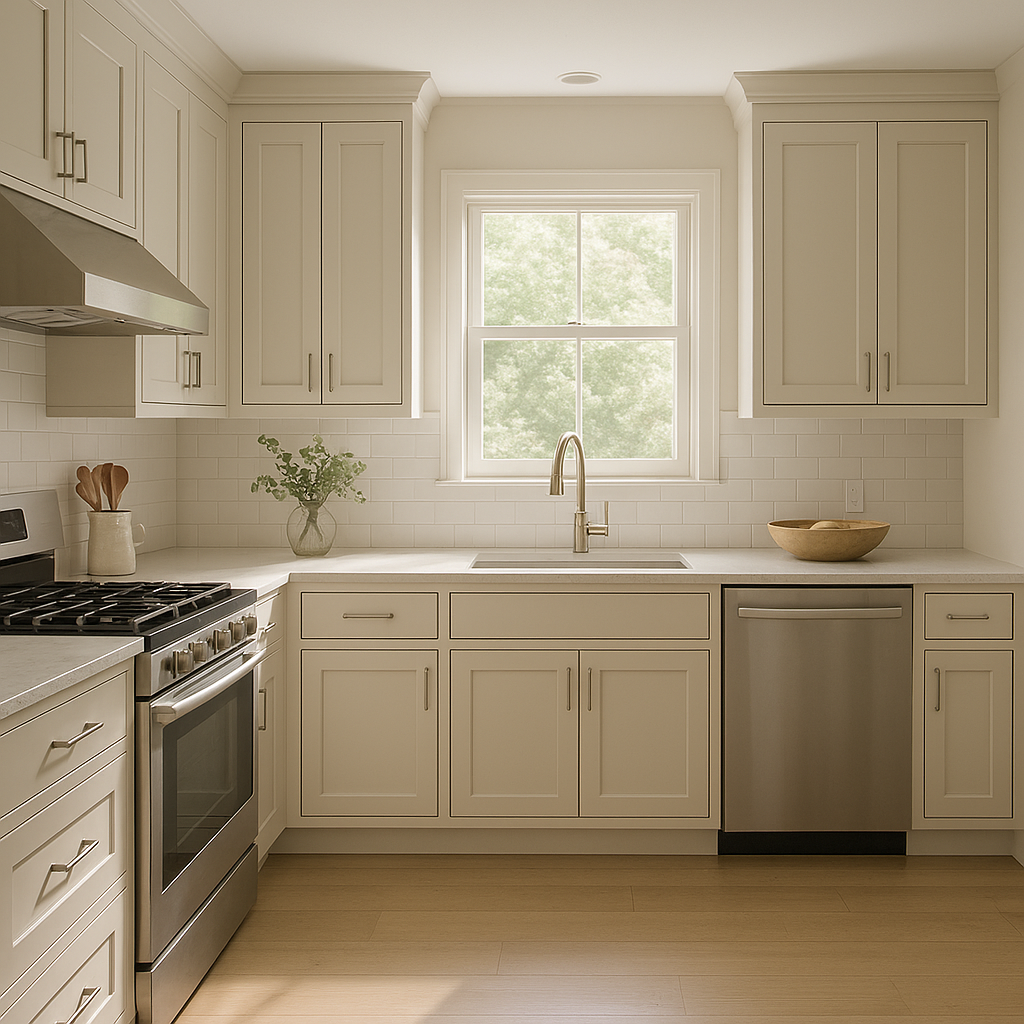 Benjamin Moore Balboa Mist OC-27: A Timeless Neutral with Soft Elegance.