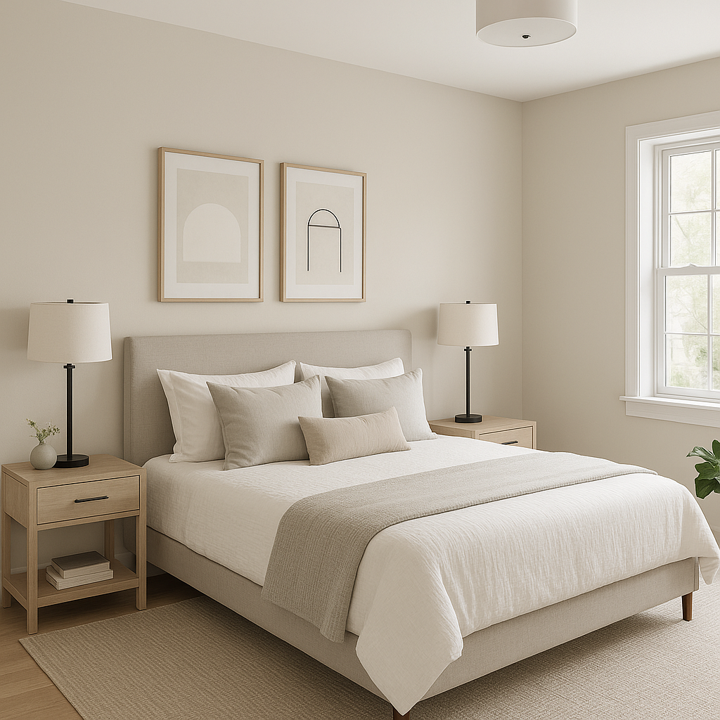 Benjamin Moore Balboa Mist OC-27: A Timeless Neutral with Soft Elegance.