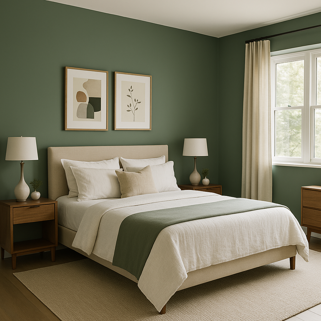 Benjamin Moore Balsam (567): A Timeless Green with Endless Possibilities.