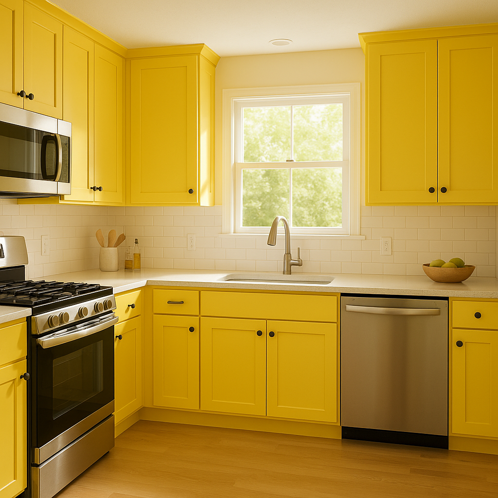 Benjamin Moore Banana (2022-40): A Cheerful Burst of Sunshine.