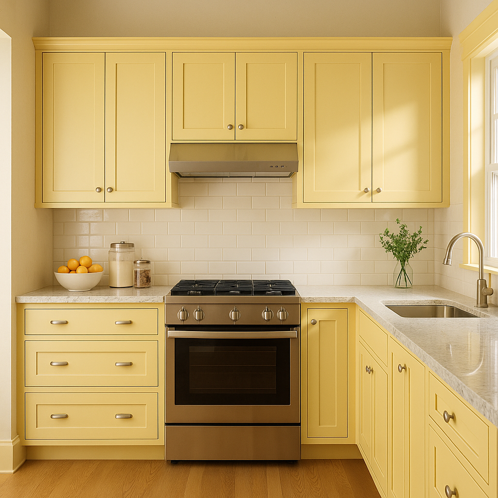 Benjamin Moore Banana (275): A Cheerful and Playful Yellow.