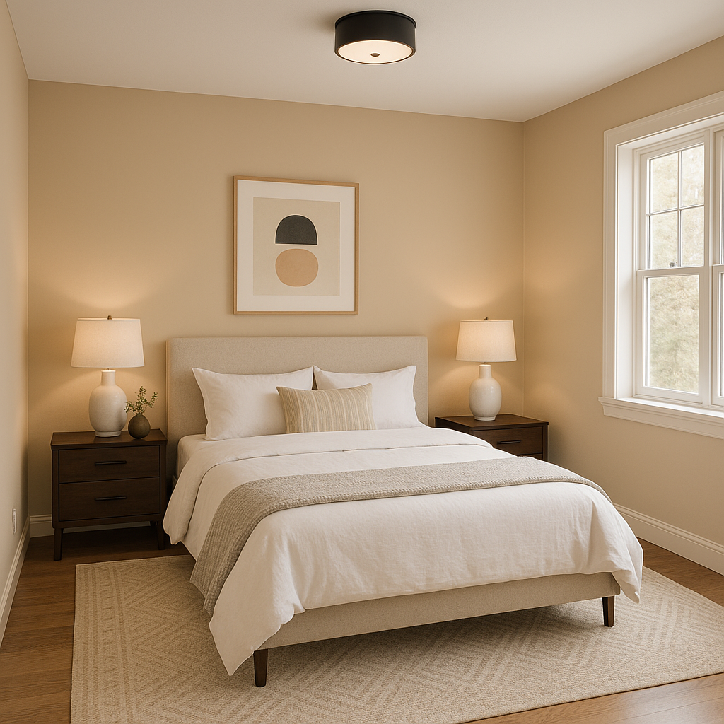 Benjamin Moore Bar (1032): A Timeless Neutral for Sophisticated Spaces.