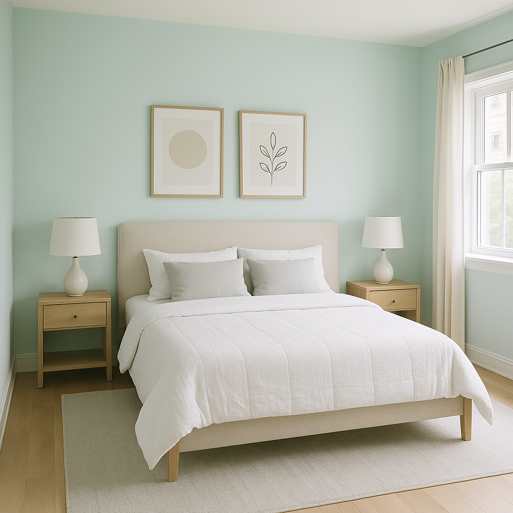 Benjamin Moore Barely 2048-70: A Soft, Serene Whisper of Color.