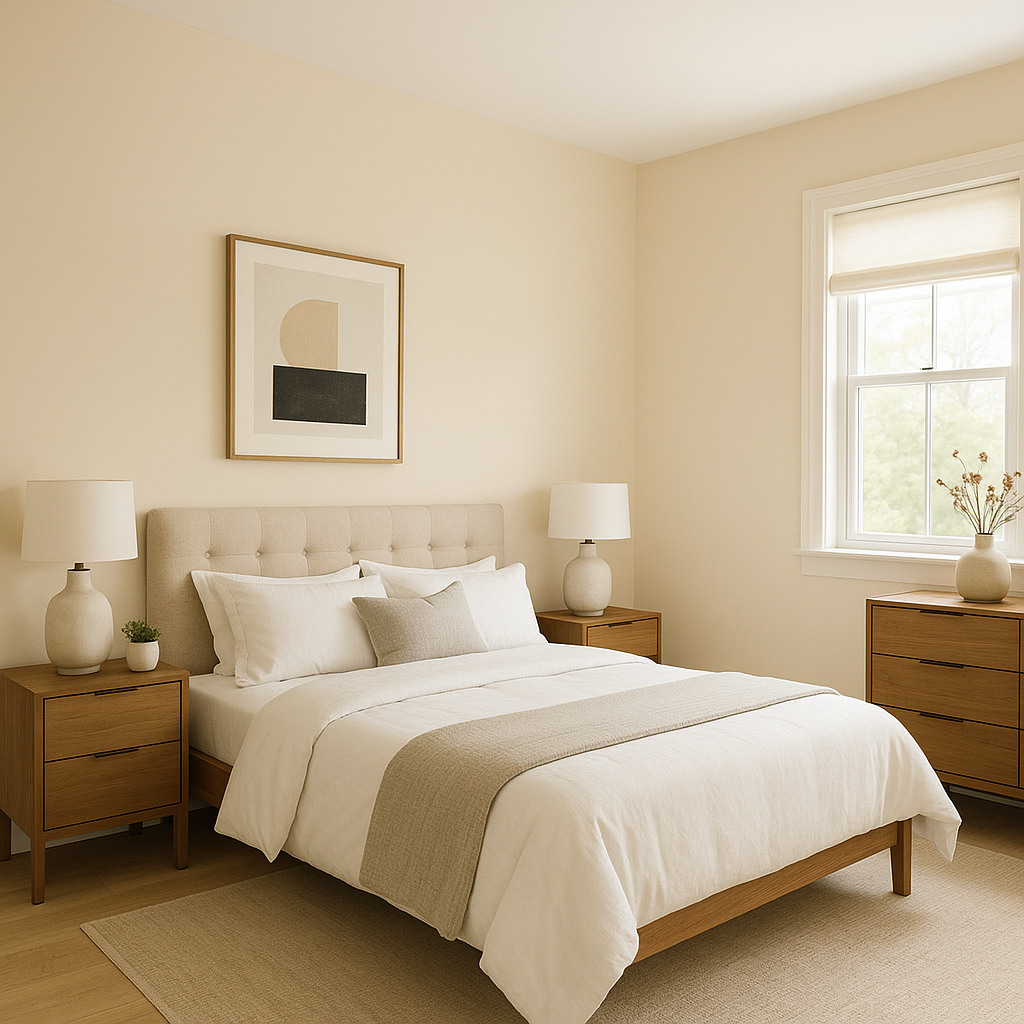 Benjamin Moore Barely (CC-140): A Soft Neutral with Timeless Appeal.