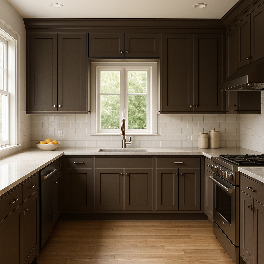 Benjamin Moore Barista (AF-175): A Warm, Sophisticated Brown with Timeless Appeal.