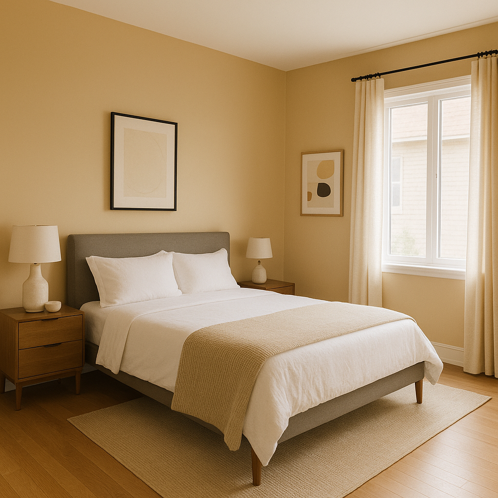 Benjamin Moore Barley (271): Warm and Inviting Neutral Elegance.