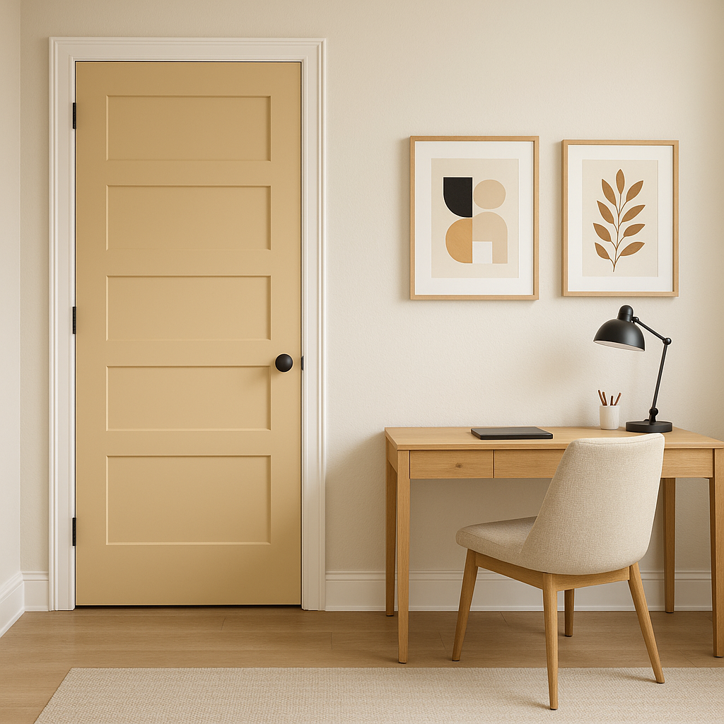 Benjamin Moore Barley CC-180: A Warm, Inviting Neutral.