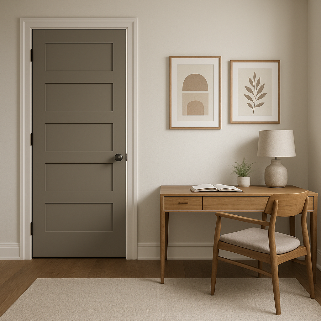 Benjamin Moore Barnwood (CSP-115): A Rustic, Sophisticated Neutral.