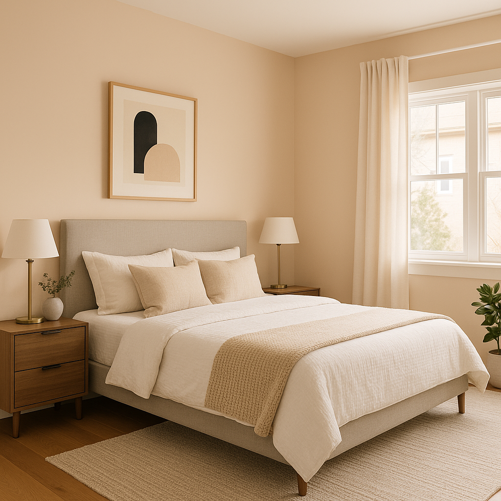 Benjamin Moore Basking (1158) – A Radiant Burst of Warmth.