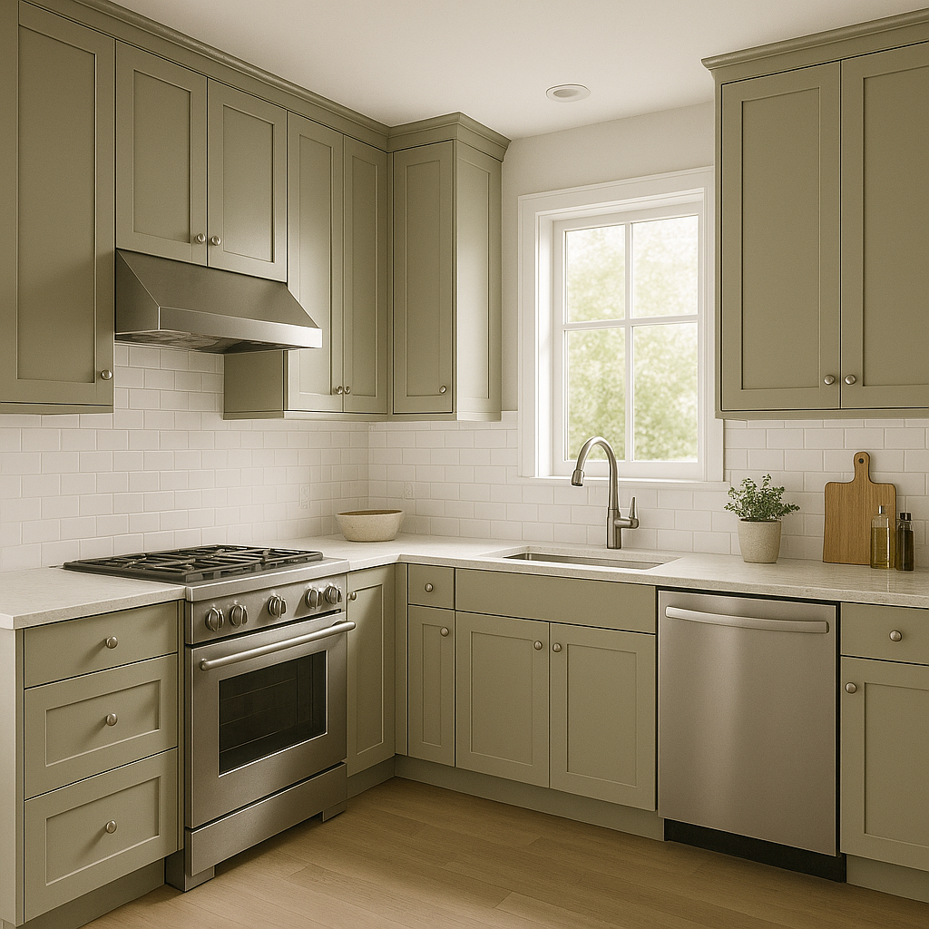 Benjamin Moore Bassett (CW-480): A Timeless Neutral for Sophisticated Spaces.