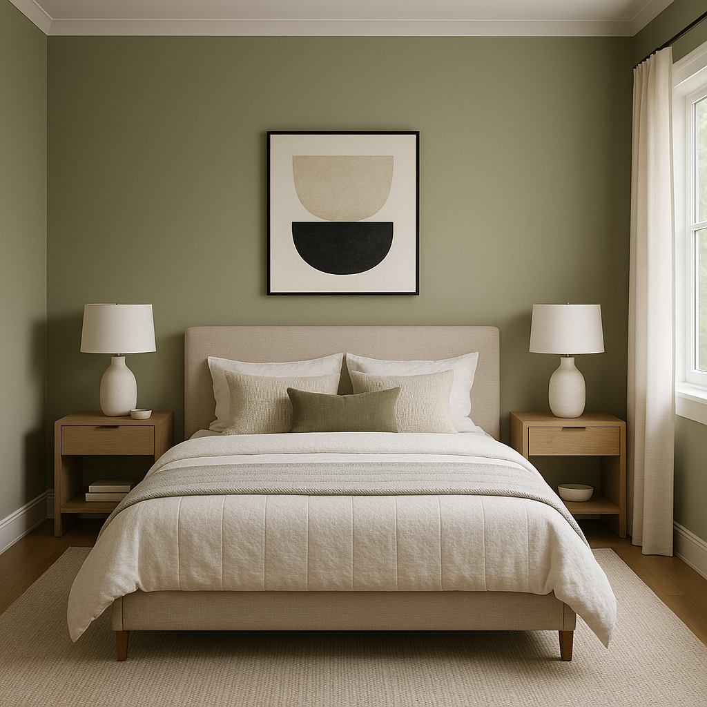 Benjamin Moore Bayleaf (1533): A Timeless, Nature-Inspired Green.