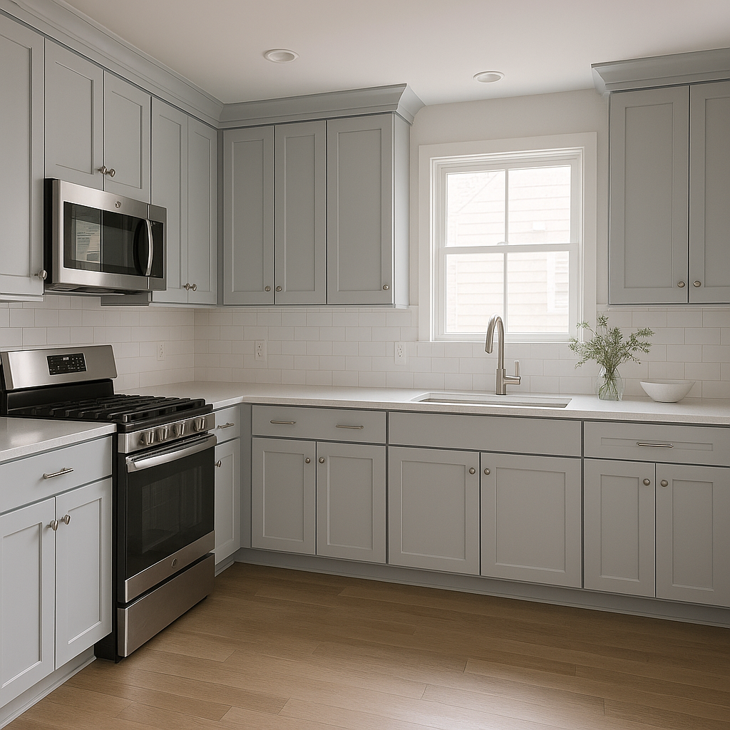 Benjamin Moore Beacon (2128-60): A Serene and Sophisticated Light Gray.