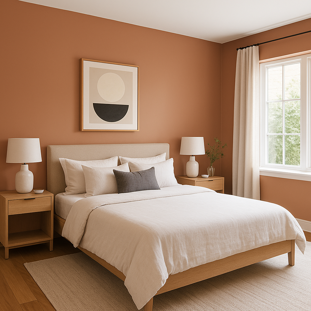 Benjamin Moore Bed (CC-184): A Serene Neutral for Timeless Elegance.