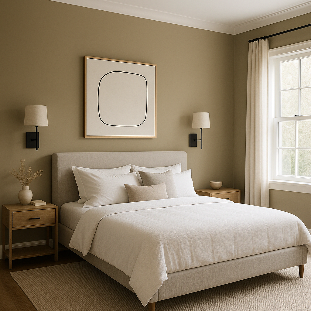 Benjamin Moore Bed CC-632: A Sophisticated Neutral for Timeless Spaces.