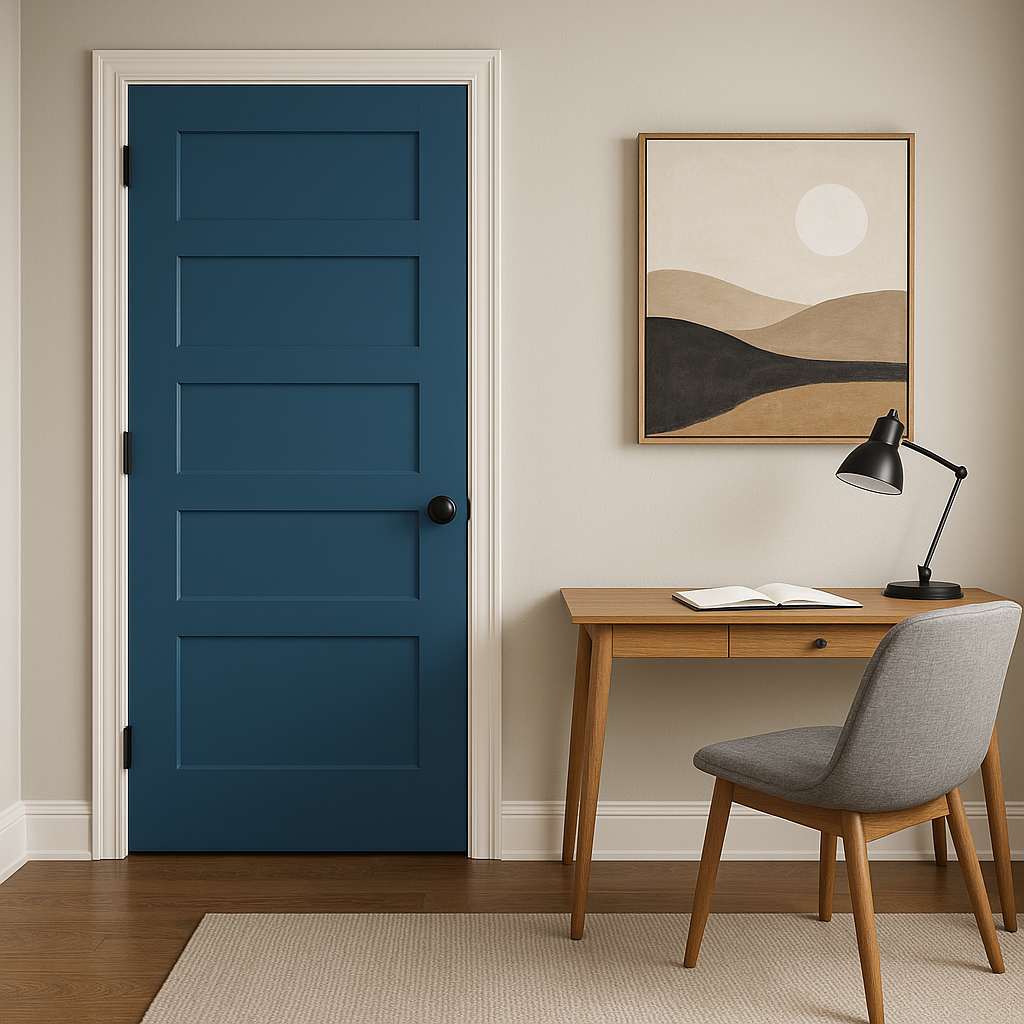 Benjamin Moore Bellbottom (CSP-655): A Timeless and Sophisticated Deep Blue.