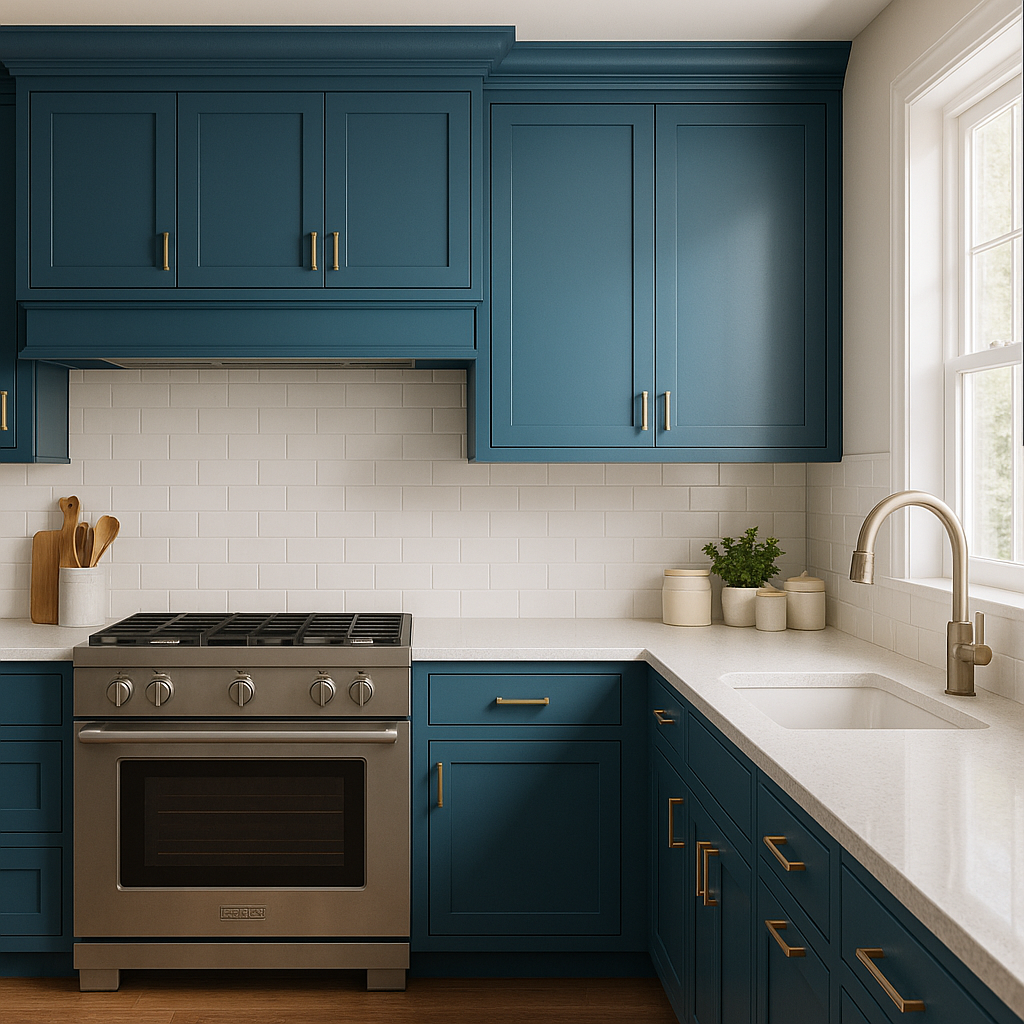 Benjamin Moore Bermuda (2061-30): A Bold and Vibrant Blue.