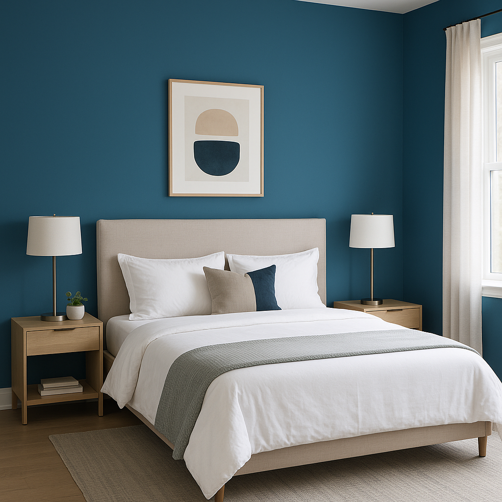 Benjamin Moore Bermuda (2061-30): A Bold and Vibrant Blue.