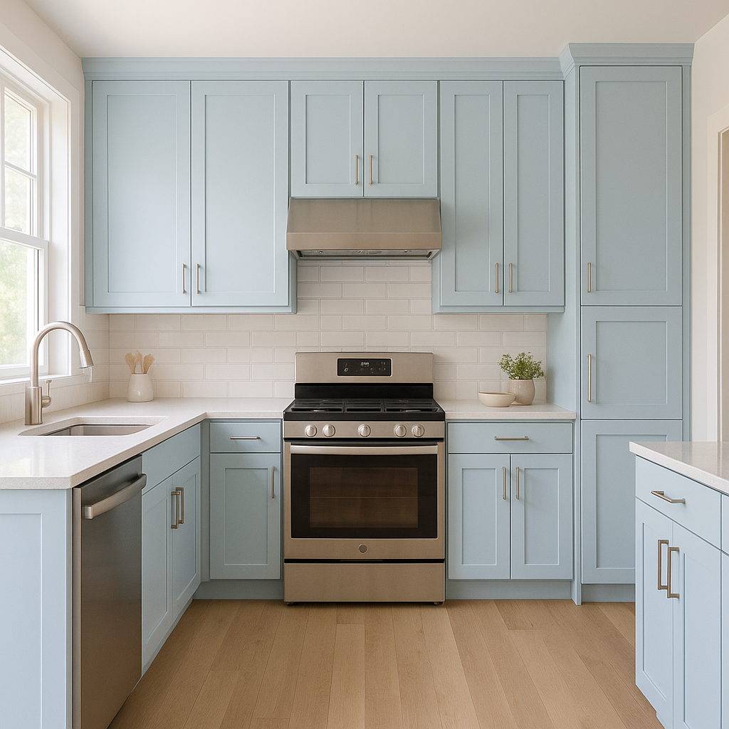 Benjamin Moore Billowy (2064-70): A Breezy and Serene Blue.