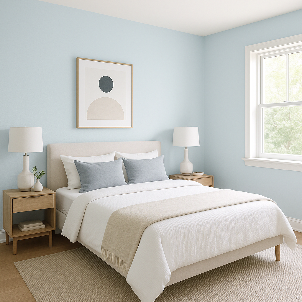 Benjamin Moore Billowy (2064-70): A Breezy and Serene Blue.