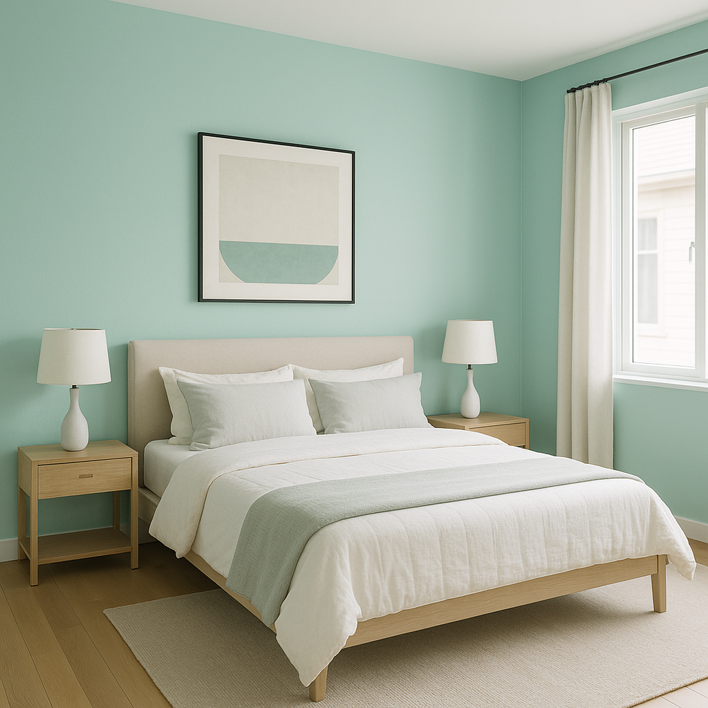 Benjamin Moore Biscayne 604: A Coastal-Inspired Hue for Timeless Elegance.