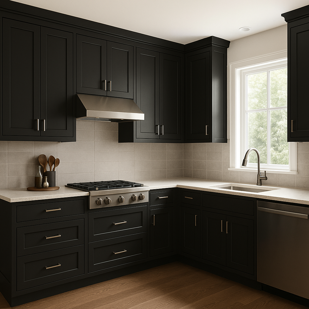 Benjamin Moore Black (2131-10): A Timeless Classic for Bold Interiors.