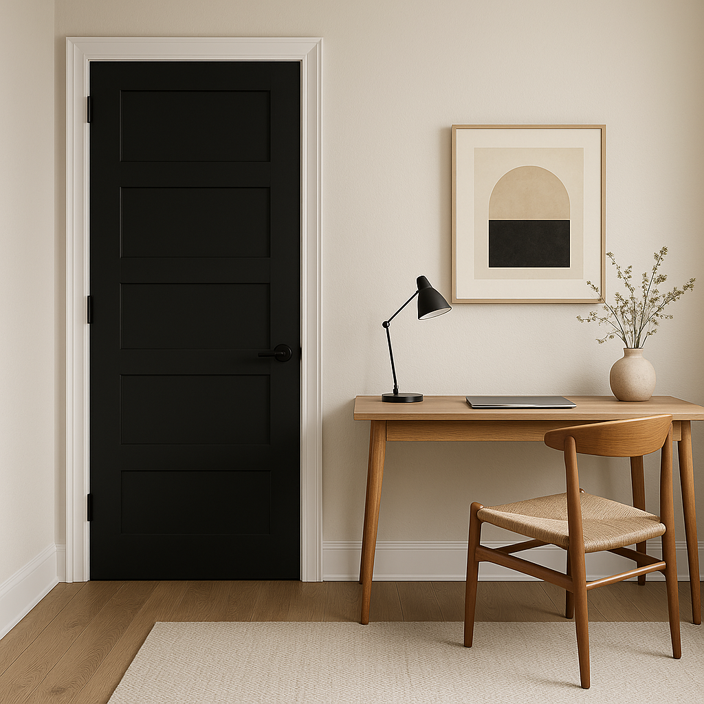 Benjamin Moore Black (2136-10): A Timeless, Sophisticated Hue for Every Space.