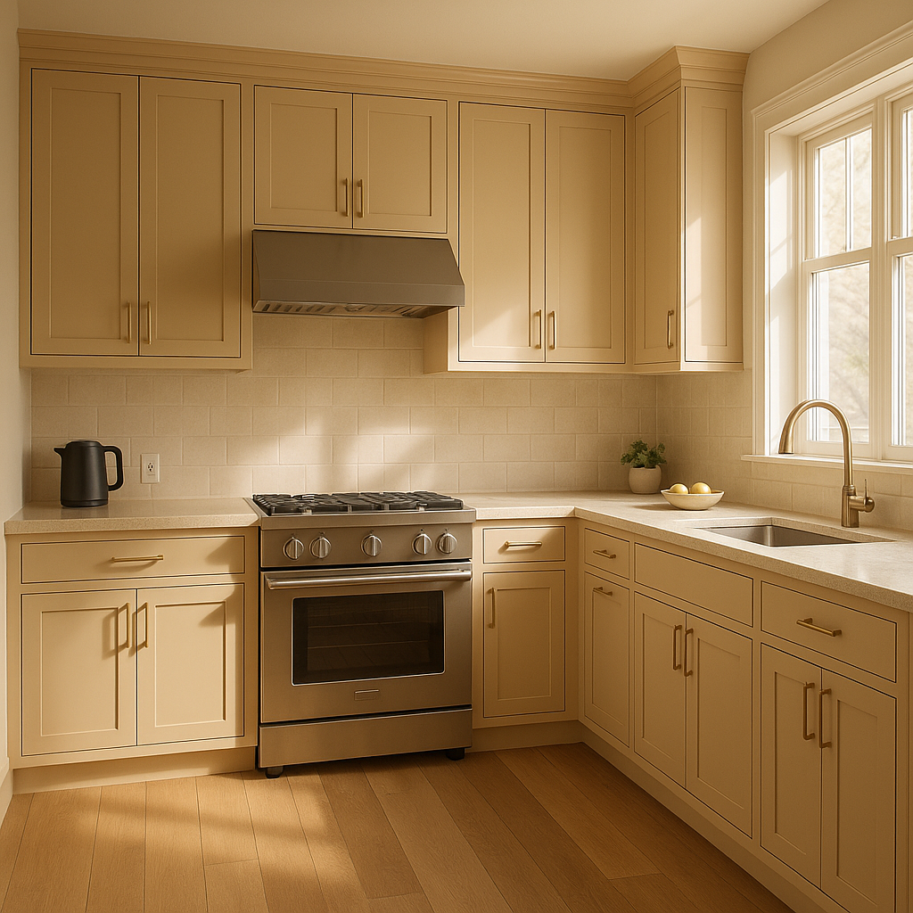 Benjamin Moore Blanched (1060): A Warm Neutral for Timeless Elegance.