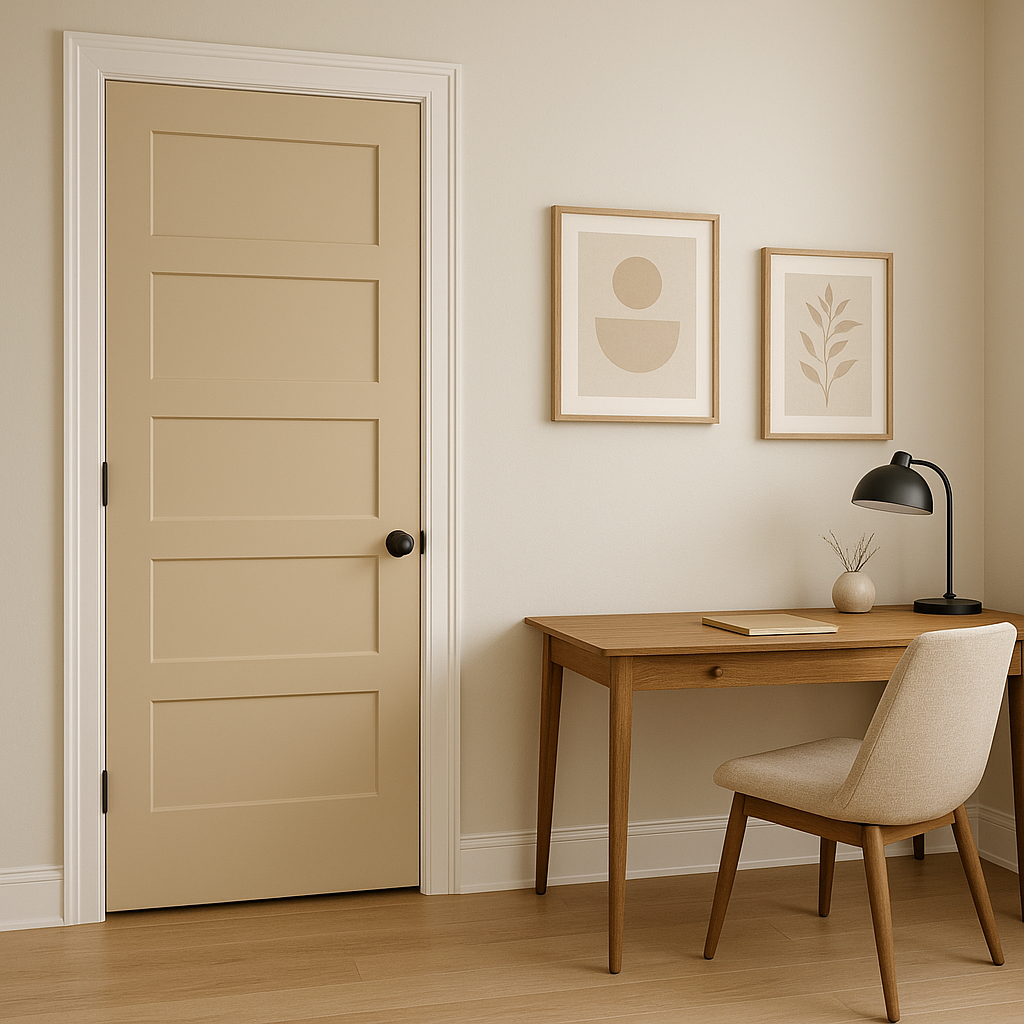Benjamin Moore Blanched (1060): A Warm Neutral for Timeless Elegance.