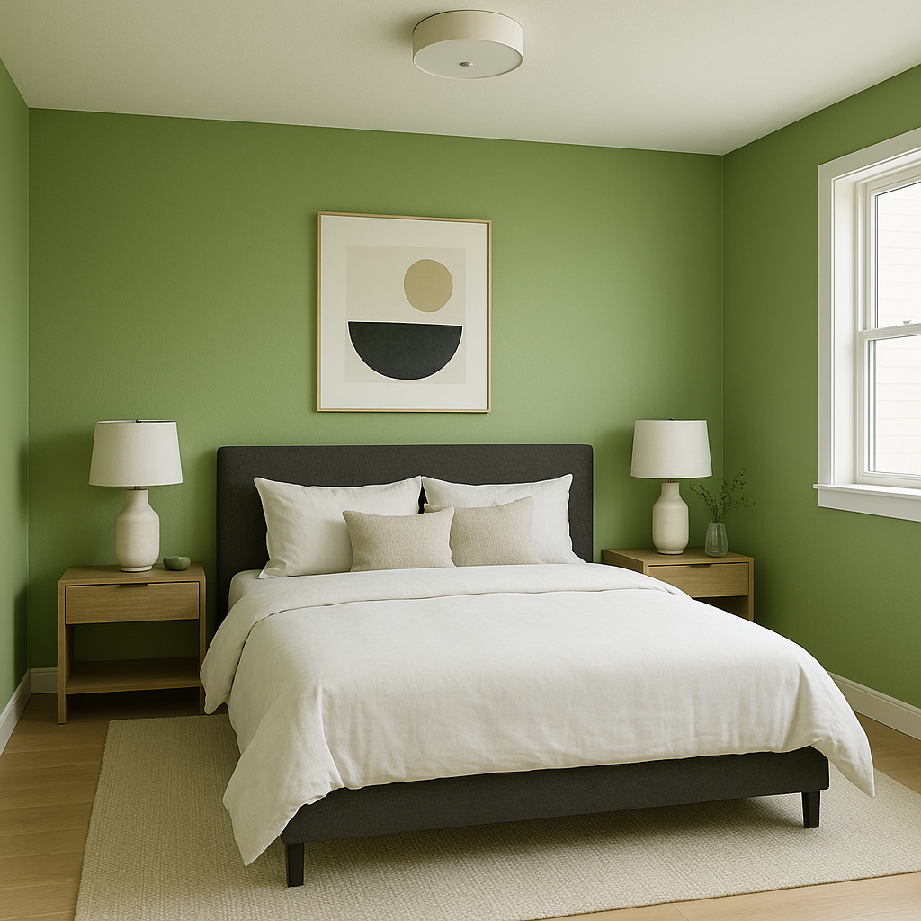 Benjamin Moore Blooming (413): A Serene and Refreshing Hue for Your Home.