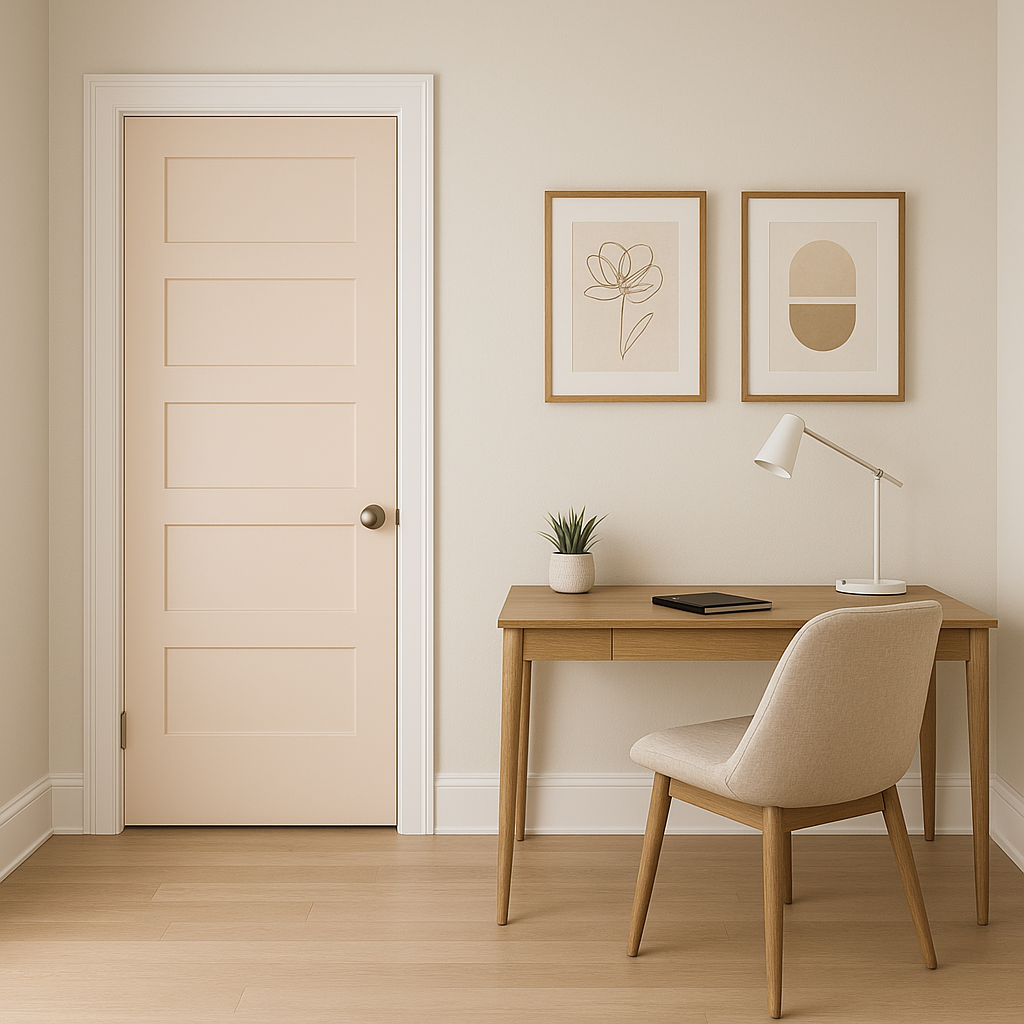 Benjamin Moore Blossom (933): A Soft and Elegant Pink Hue.
