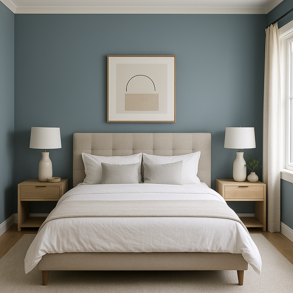 Benjamin Moore Blue (1637): A Timeless, Elegant Hue for Your Home.