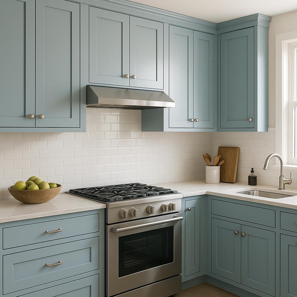 Benjamin Moore Blue (1641): A Timeless Hue for Sophisticated Interiors.