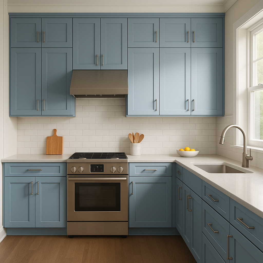 Benjamin Moore Blue (1655): Timeless Elegance in a Rich, Classic Hue.