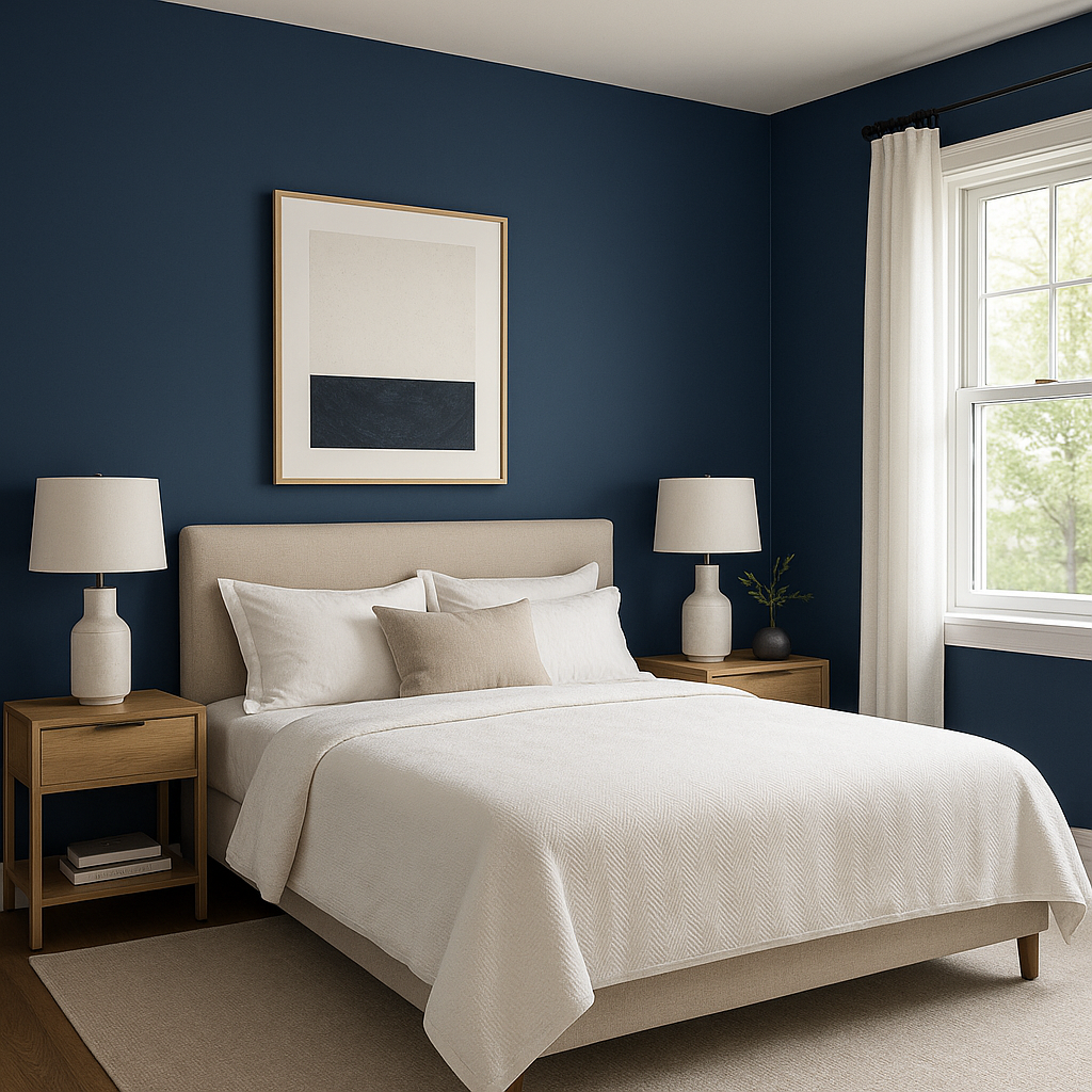 Benjamin Moore Blue (2066-10): A Bold and Striking Hue for Contemporary Spaces.