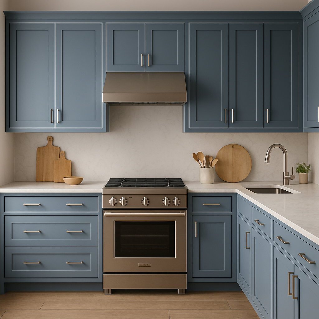 Benjamin Moore Blue (CC-800): A Timeless Hue for Elegant Interiors.