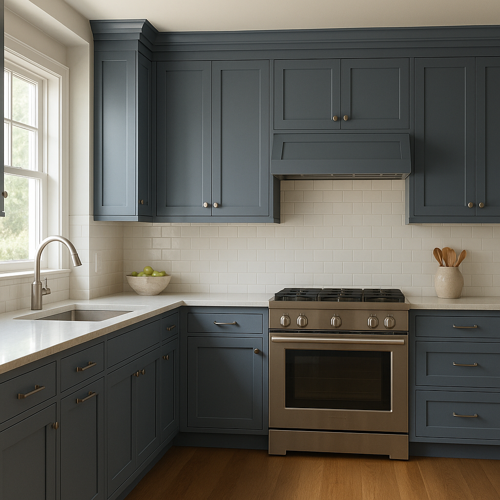 Benjamin Moore Blue (CC-840): A Timeless Hue for Elegant Interiors.
