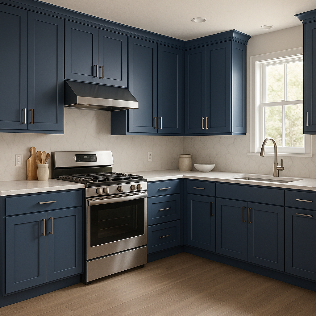 Benjamin Moore Blueberry (812): A Rich, Sophisticated Hue for Elevated Spaces.