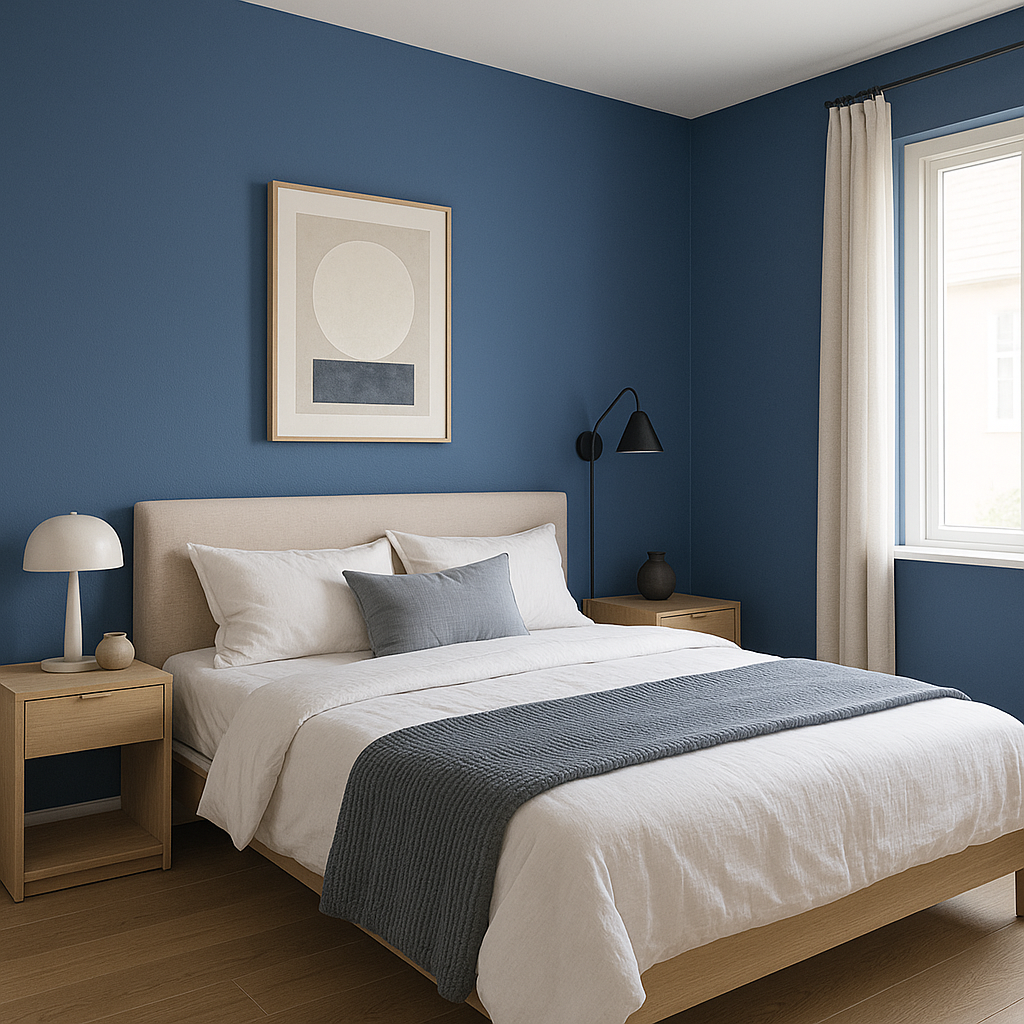 Benjamin Moore Blueberry (812): A Rich, Sophisticated Hue for Elevated Spaces.