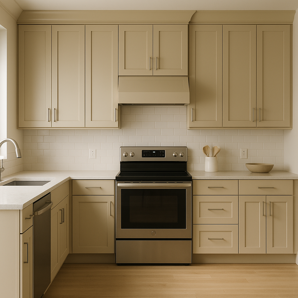 Benjamin Moore Bluffs (CC-338): A Timeless Neutral for Every Space.