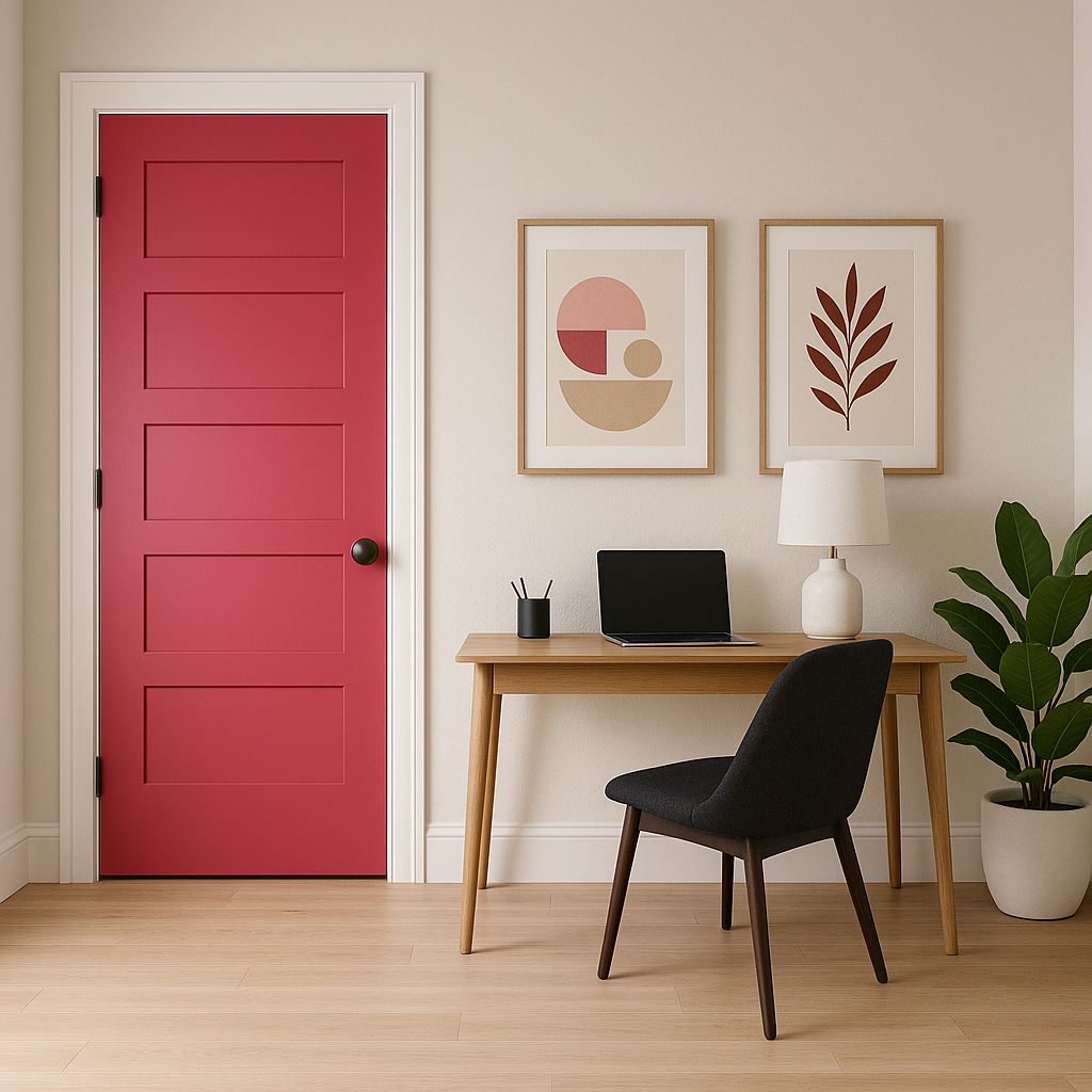 Benjamin Moore Blushing 2079-20: A Romantic and Bold Statement Color.