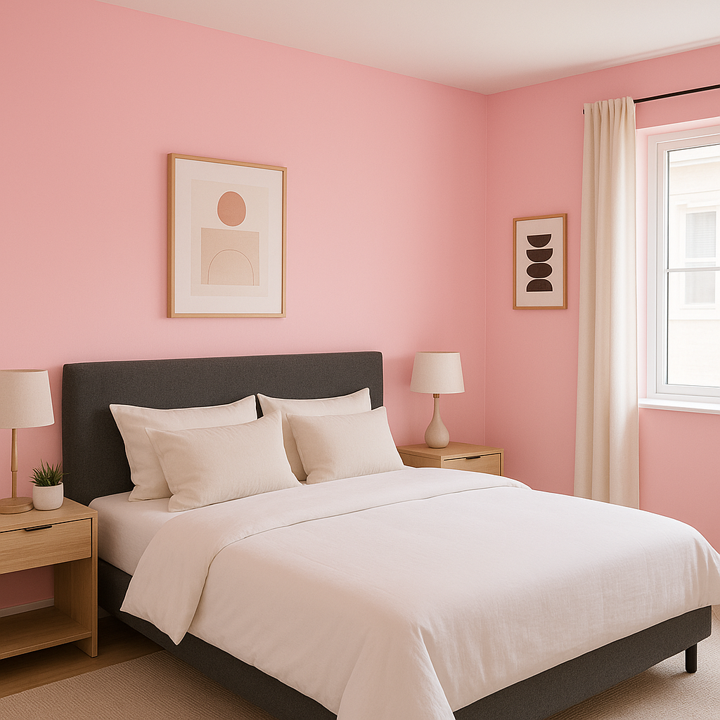 Benjamin Moore Blushing (2086-50): A Romantic and Sophisticated Pink.