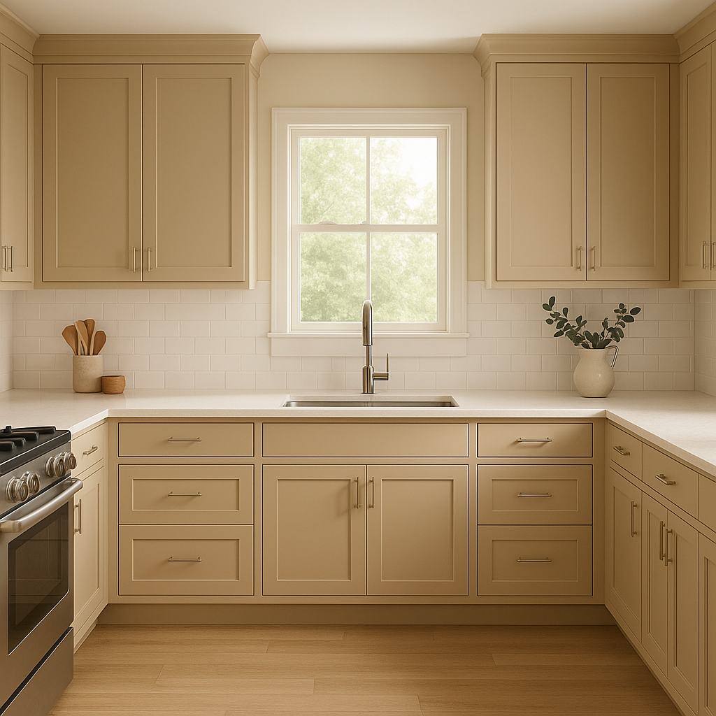 Benjamin Moore Boardwalk (1102): A Timeless Neutral for Sophisticated Spaces.