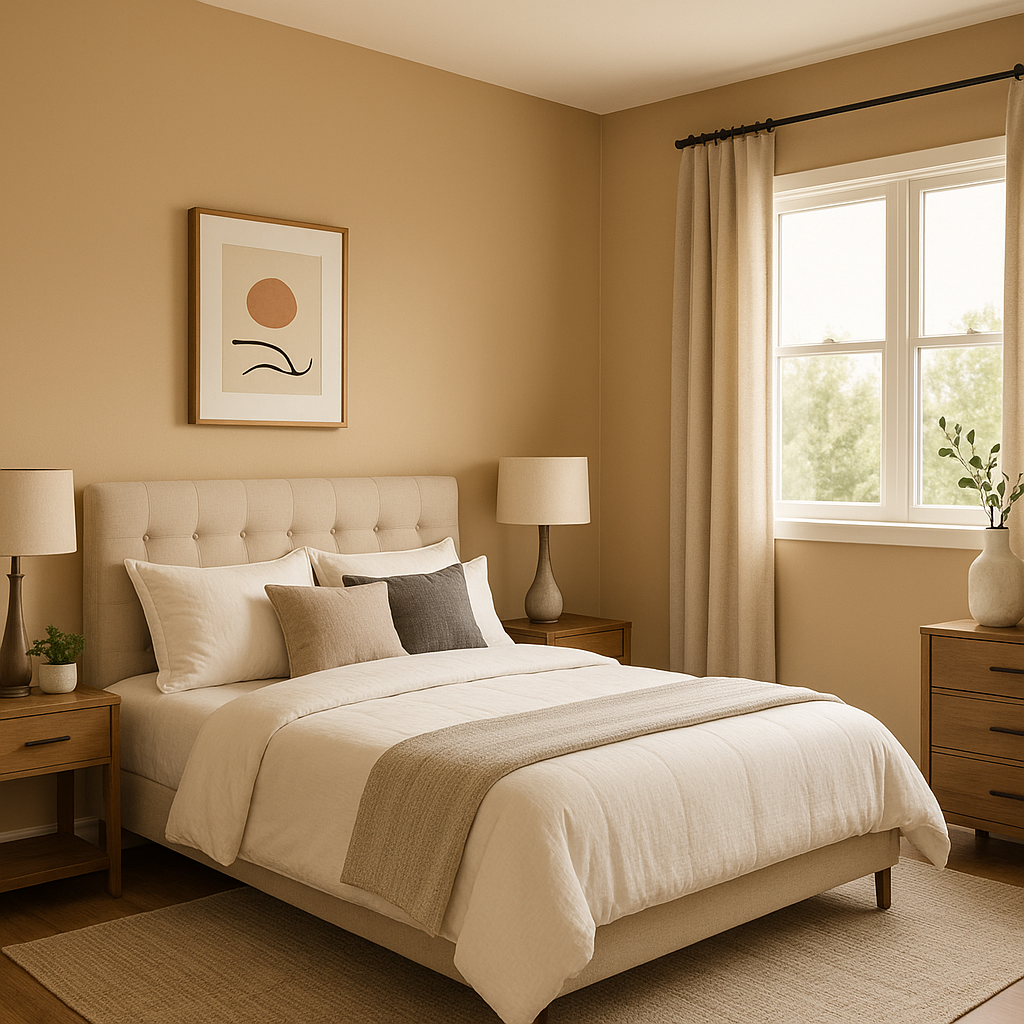 Benjamin Moore Boardwalk (1102): A Timeless Neutral for Sophisticated Spaces.